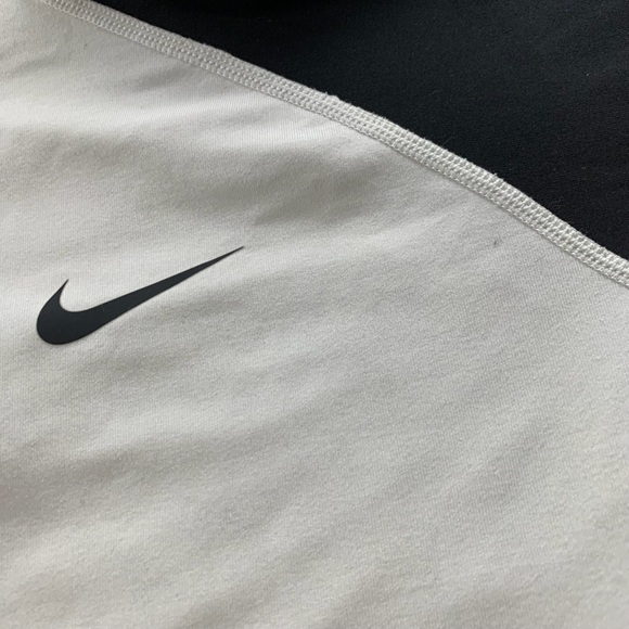 Nike Dri-Fit Fleece Lined Running Track Winter Print 1/2 Zip Warm Thumb … - Picture 4 of 11